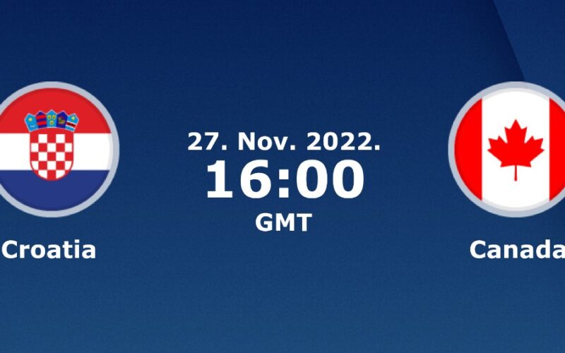 القنوات الناقلة لمشاهدة مباراة كرواتيا وكندا بث مباشر العمدة سبورت Croatia vs Canada اليوم 27 نوفمبر 2022 ضمن مباريات كأس العالم