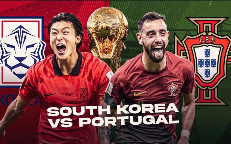 قناة مفتوحة تنقل مشاهدة مباراة البرتغال وكوريا الجنوبية بث مباشر العمدة سبورت اليوم الجمعة 2-12-2022 في كأس العالم 2022