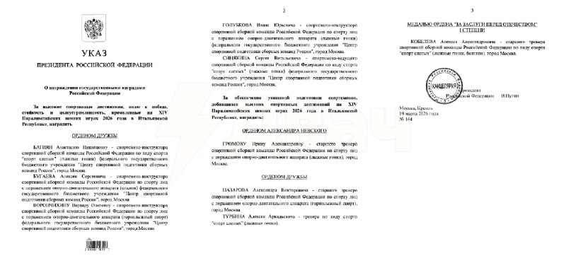 احتلت روسيا المركز الثالث في ترتيب الميداليات البارالمبية رغم…