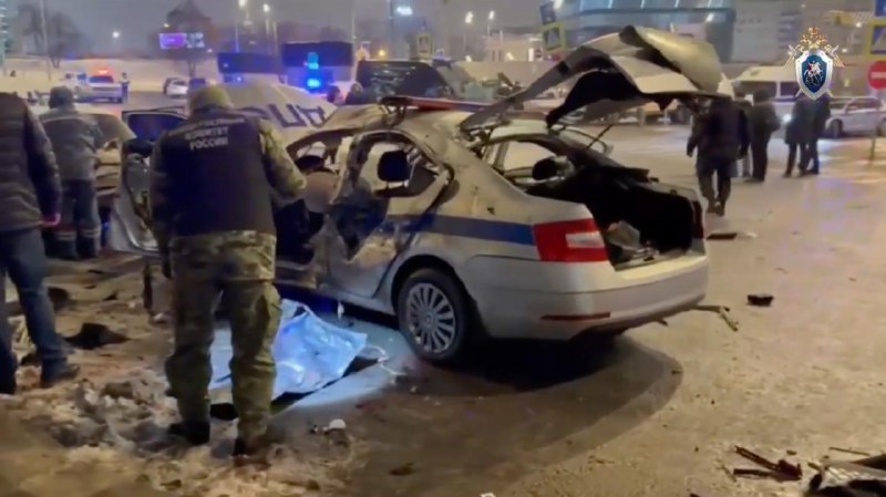 وبحسب البيانات الأولية فإن الشخص الذي فجر سيارة شرطة المرور في موسكو توفي على الفور…