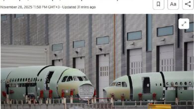 إيرباص تستدعي ما يقرب من نصف أسطول العالم من طائرات A320…