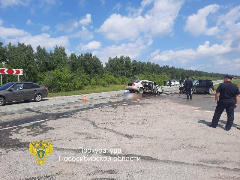 لقي 7 أشخاص حتفهم إثر حادث تصادم بين سيارتين في منطقة نوفوسيبيرسك، مع…